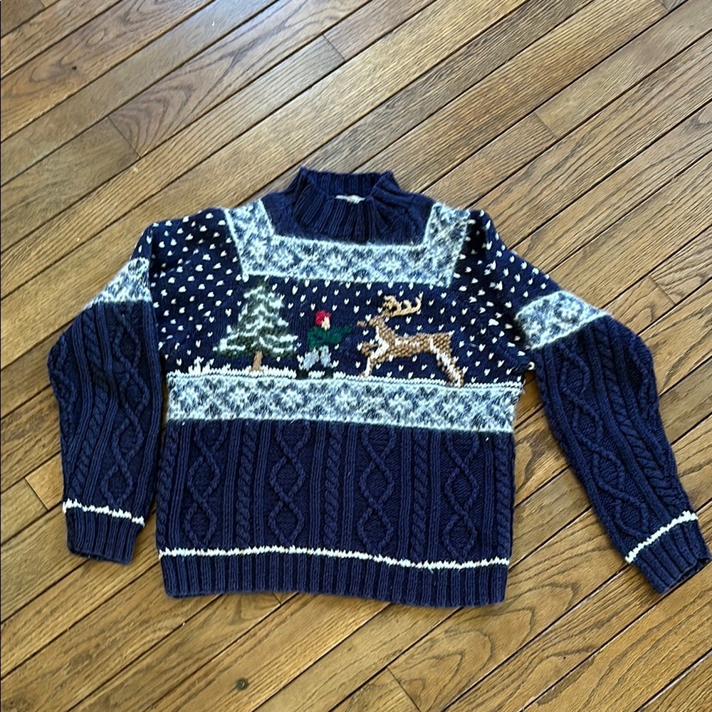 Ugly holiday sweater. Medium. Marsh Landing